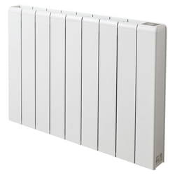 Adam Samson 2000W Dual Heating Electric Radiator in White with Smart WiFi Control