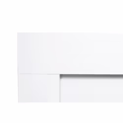 Adam Malmo Fireplace in White, 39 Inch