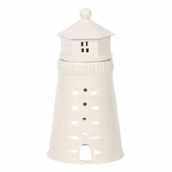 White Ceramic Lighthouse Oil Burner