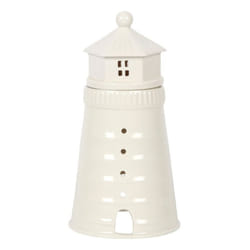 White Ceramic Lighthouse Oil Burner