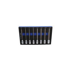 1/2" Drive Allen Hex Key Sockets Extra Long 140mm 5mm - 17mm 8pc Set