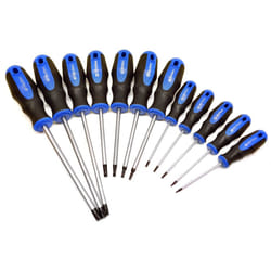 12pc T6 â T45 Torx Screwdriver Set | Cushioned Grip Screwdrivers