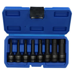 1/2" Drive Allen/hex Key bit Impact Socket Set H5 - H19 Metric Deep