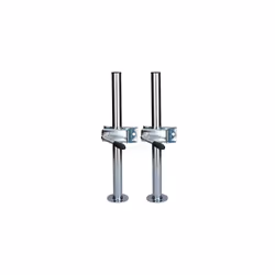 AB Tools 2 Pack 34mm Prop Drop Stand 460mm Long for Trailer Jockey Leg & Clamp