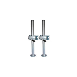 AB Tools 2 Pack 34mm Prop Drop Stand 460mm Long for Trailer Jockey Leg & Clamp