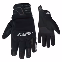 RST Rider Motorcycle Gloves, black, Size 2XL for Men