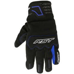 RST Rider Motorcycle Gloves, black-blue, Size 2XL for Men