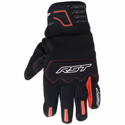 RST Rider Motorcycle Gloves, black-red, Size M for Men