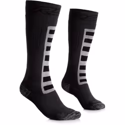 RST Adventure Motorcycle Socks, black-grey, Size S M for Men