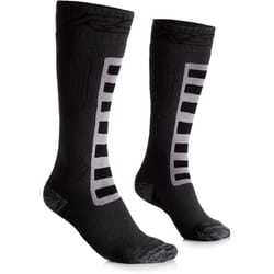 RST Adventure Motorcycle Socks, black-grey, Size M L for Men