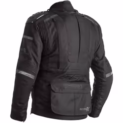 RST Adventure-X Airbag Motorcycle Textile Jacket, black, Size S for Men
