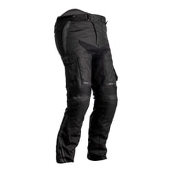 RST Pro Series Adventure-X CE Ladies Jeans Motorbike Motorcycle Textile Pants - 12, Black / Black