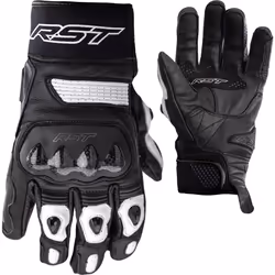 RST Freestyle II Motorcycle Gloves, black-white, Size 2XL for Men
