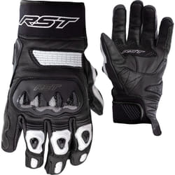 RST Freestyle II Motorcycle Gloves, black-white, Size 2XL for Men
