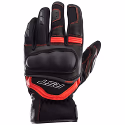 RST Urban Air 3 Mesh Motorcycle Gloves, black-red, Size S for Men
