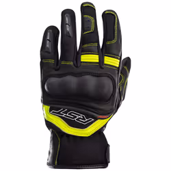 RST Urban Air 3 Mesh Motorcycle Gloves, black-yellow, Size M for Men