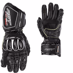 RST Tractech Evo 4 Motorcycle Gloves, black, Size S for Men