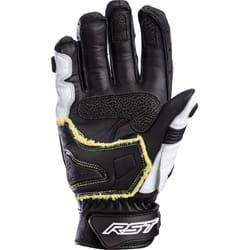 RST Tractech Evo 4 Short Motorcycle Gloves, black-white, Size S for Men