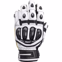 RST Tractech Evo 4 Short Motorcycle Gloves, black-white, Size 2XL for Men