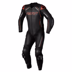 RST S1 CE One Piece Leather Suit Black / Grey / Red - 36