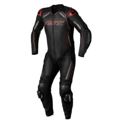 RST S1 CE One Piece Leather Suit Black / Grey / Red - 36