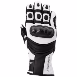 RST Sport Mid WP Motorcycle Gloves, black-white, Size XL for Men