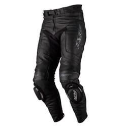 RST S-1 CE Ladies Leather Trousers Black / Black - 14