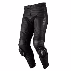 RST S-1 CE Ladies Leather Trousers Black / Black - 16