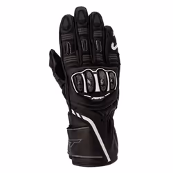 RST S-1 CE Ladies Leather Gloves Black / White - 9