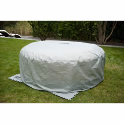 Mspa 2 Person Hot Tub Overall Cover Winter Rain Protection