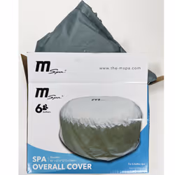 Mspa 6 Person Hot Tub Overall Cover Winter Rain Protection
