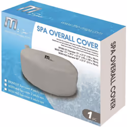 Mspa 6 Person Hot Tub Overall Cover Winter Rain Protection