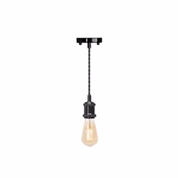 The 4lite Vintage Design Single Lighting Pendant has a decorative vintage pendant design and is supplied with ST64 LED amber ...