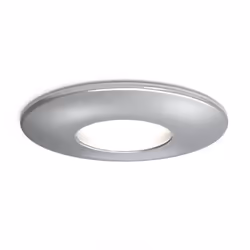 4lite IP20 GU10 Fire Rated Downlight, 1 bulb(s), GU10, IP20, Chrome