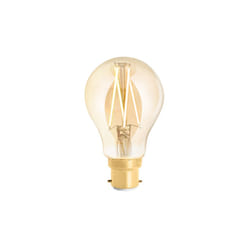 4lite WiZ Connected A60 Amber White WiFi LED Smart Bulb - B22 Bayonet Cap