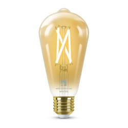 4lite WiZ Connected ST64 E27 Filament Bulb Amber