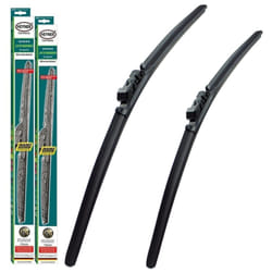 Wipers Fits: BMW X2 Models 2018 To 2023 Aeroflat Hybrid Windscreen Wiper Blades HH2420TLB