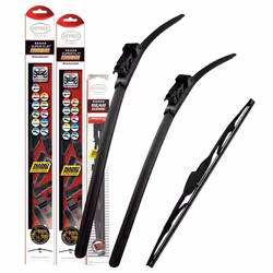 Germany Fits BMW 1 Series F20 F21 Windscreen Wiper Blades 2011-2019 Size 22"18" Rear Blade 12â HSF2218PT12HRC