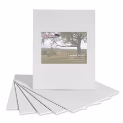 3pk 20cm X 20cm- Blank Canvas Board Primed Acrylic Oil Artist Painting