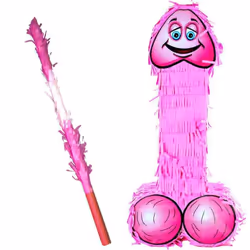 Penis Willy Pinata & Stick Hen Night Stag Do Party Novelty Adult Game