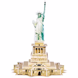 Statue Of Liberty Puzzle Famous USA Landmark Model 22 Pieces