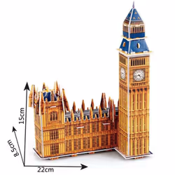 Big Ben London Famous British Landmark Jigsaw Puzzle 34 Pieces