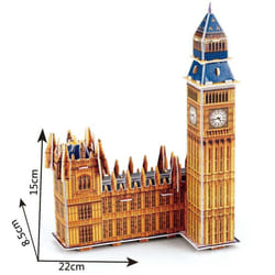 Big Ben London Famous British Landmark Jigsaw Puzzle 34 Pieces