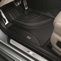 BMW 51472414218 All-Weather Floor Mats for G30 5 Series and F90 M5 (Se