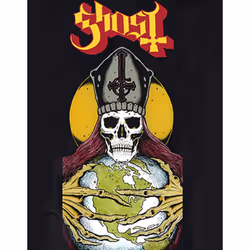 Ghost T Shirt Blood Ceremony band logo new Official Mens Black - M, Black