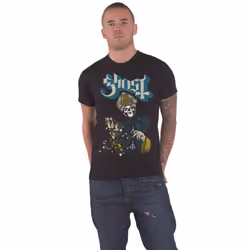 Ghost Papa of the World T Shirt - XXL, Black