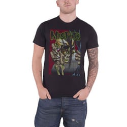 Misfits Pushead Band Logo T Shirt - M, Black