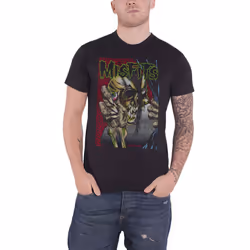Misfits Pushead Band Logo T Shirt - XL, Black