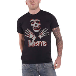 Misfits Jurek Hands T Shirt - XXL, Black