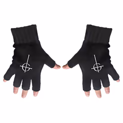Ghost 'Grucifix' Fingerless Gloves
